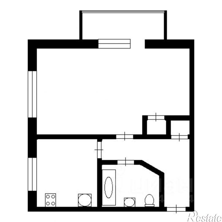 1-комн квартира пр-кт Дружбы, 2,  д. 2