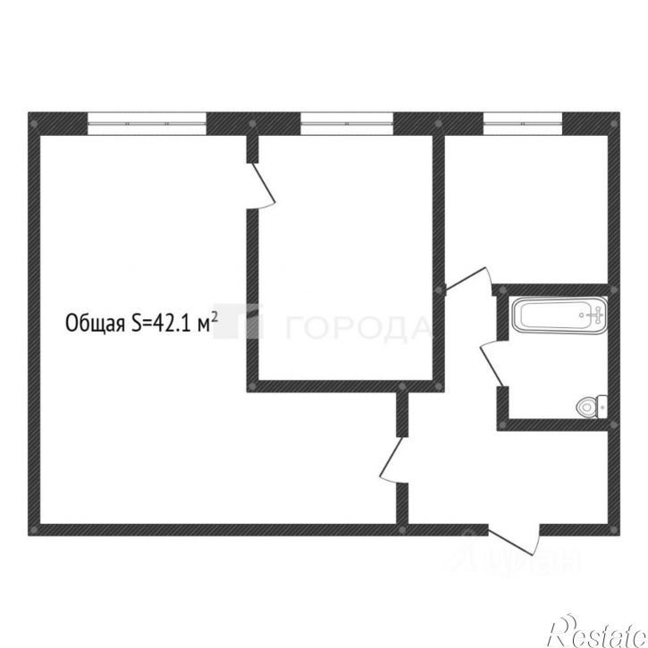 2-комн квартира пр-д Чекистов, 5,  д. 5