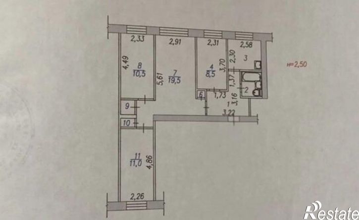 4-комн квартира ул Циолковского, 36,  д. 36