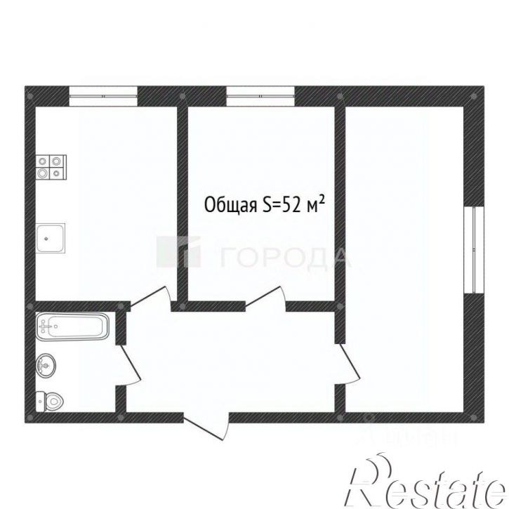 2-комн квартира проспект Шахтёров, 26,  д. 26