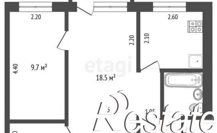 2-комн квартира улица Обнорского, 58,  д. 58